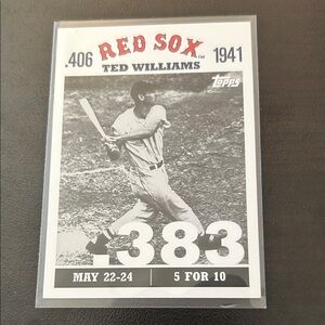 Topps Ted Williams Baseball Card